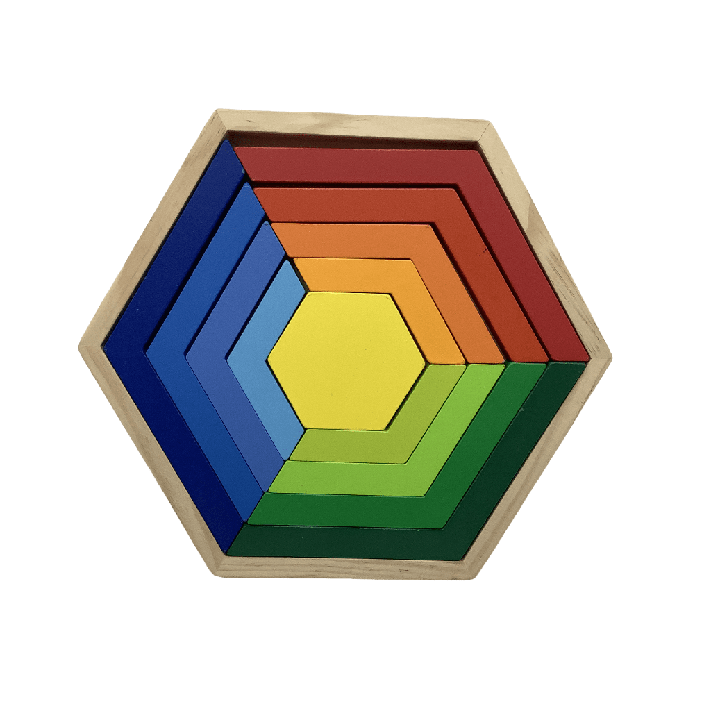 Jeu d'emboitement arc - en - ciel - KIDIBAM