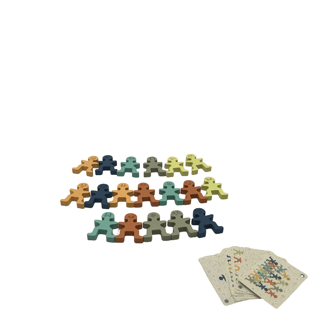 Jeu d'équilibre en bois 18 pièces - KIDIBAM