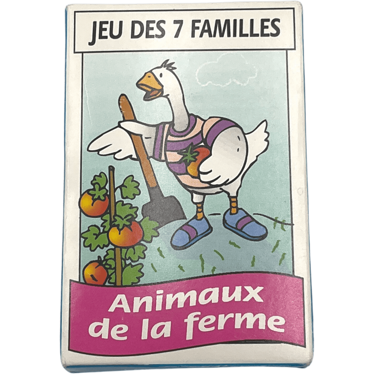 Jeu des 7 familles Animaux de la ferme - KIDIBAM