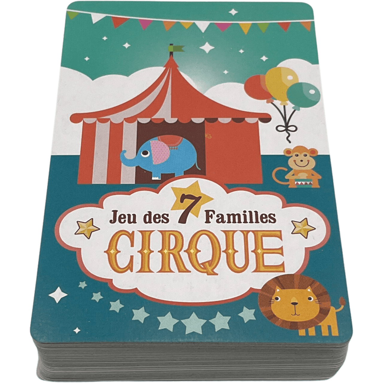 Jeu des 7 Familles Cirque - KIDIBAM