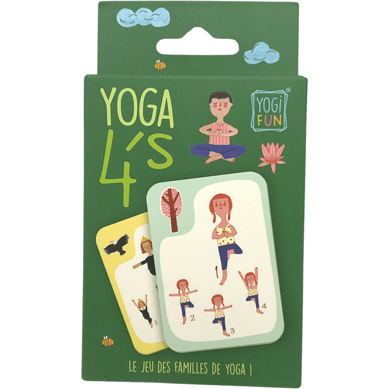 Jeu des 7 familles Yoga - KIDIBAM