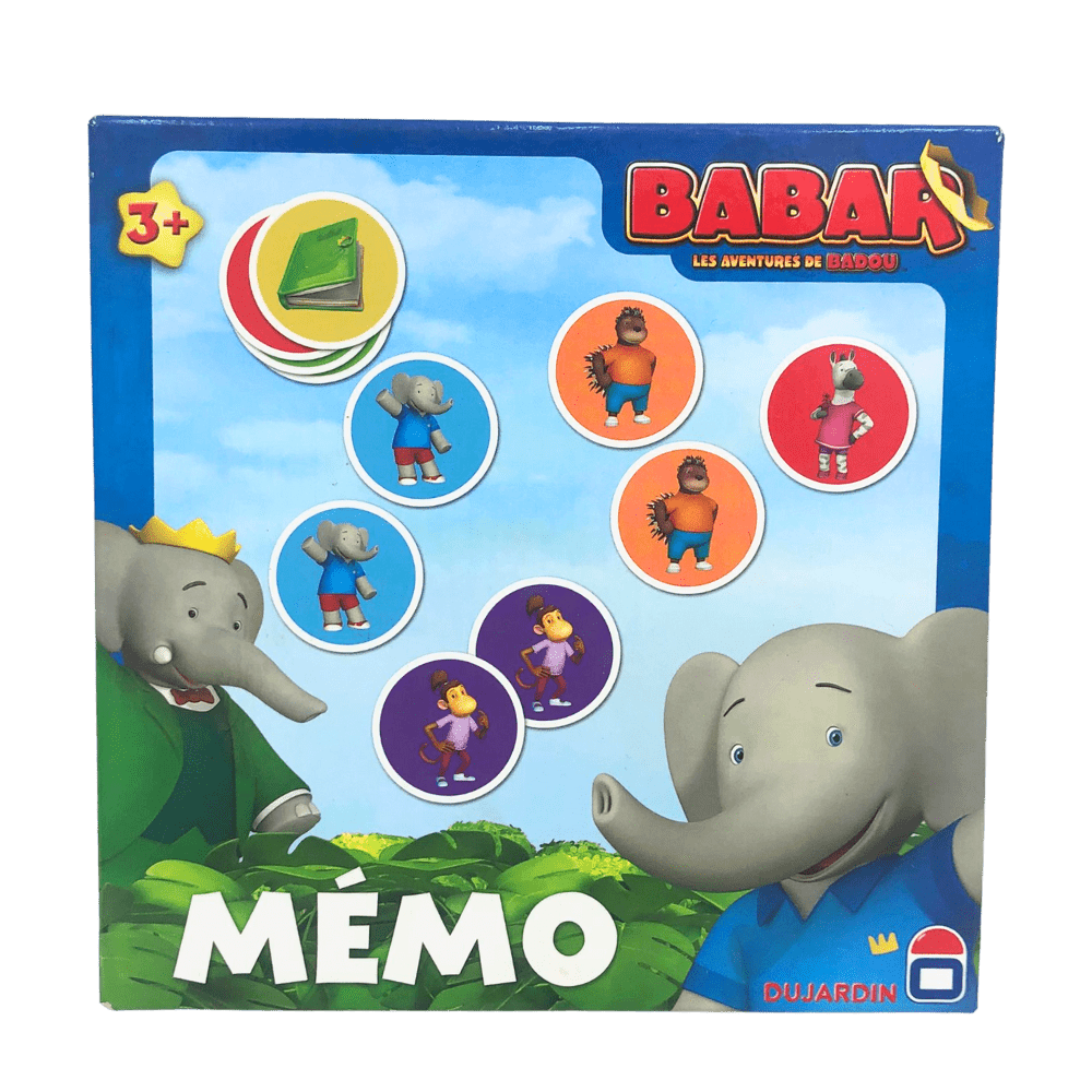 Jeu memory Babar - KIDIBAM