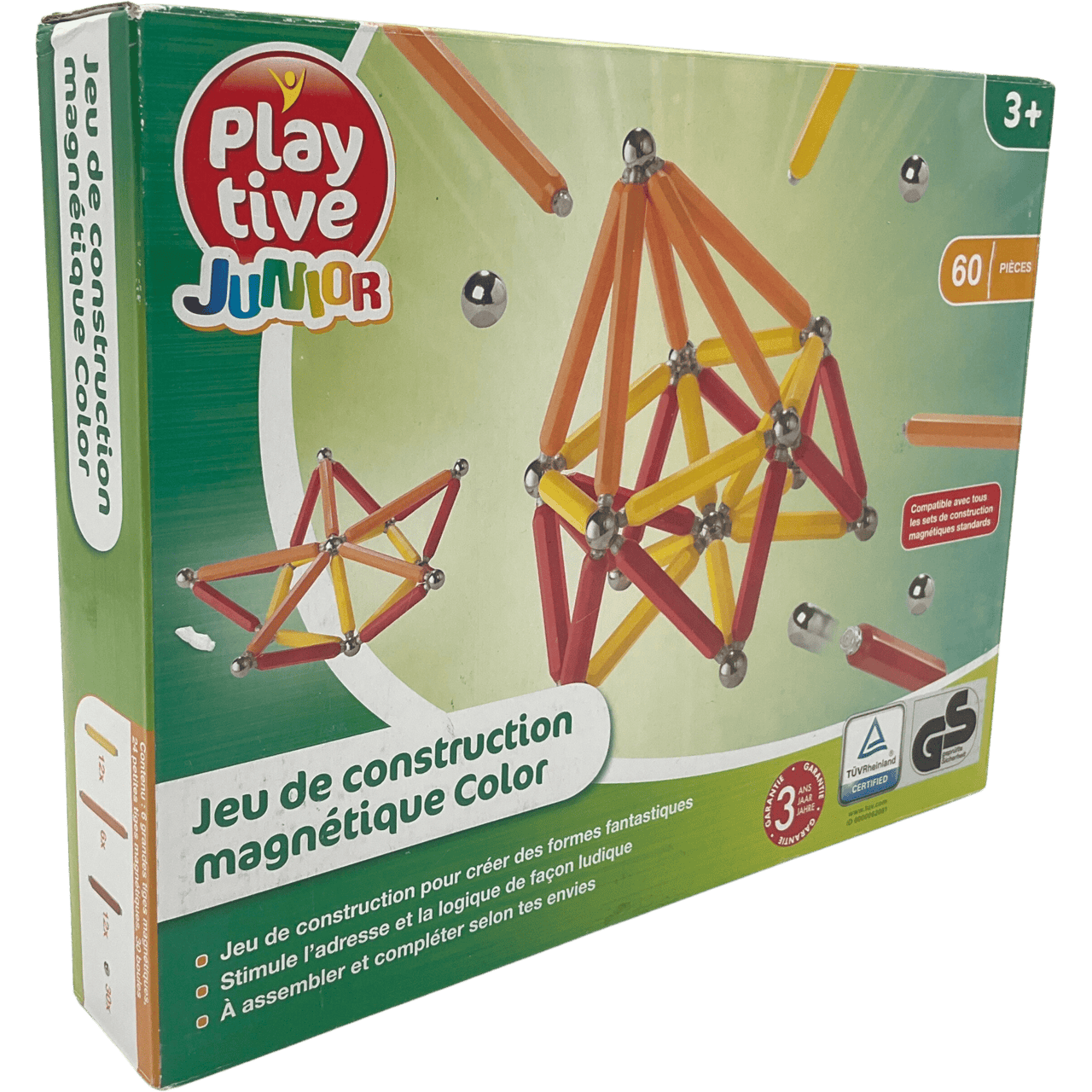 Jeux de construction magnétique Color - KIDIBAM