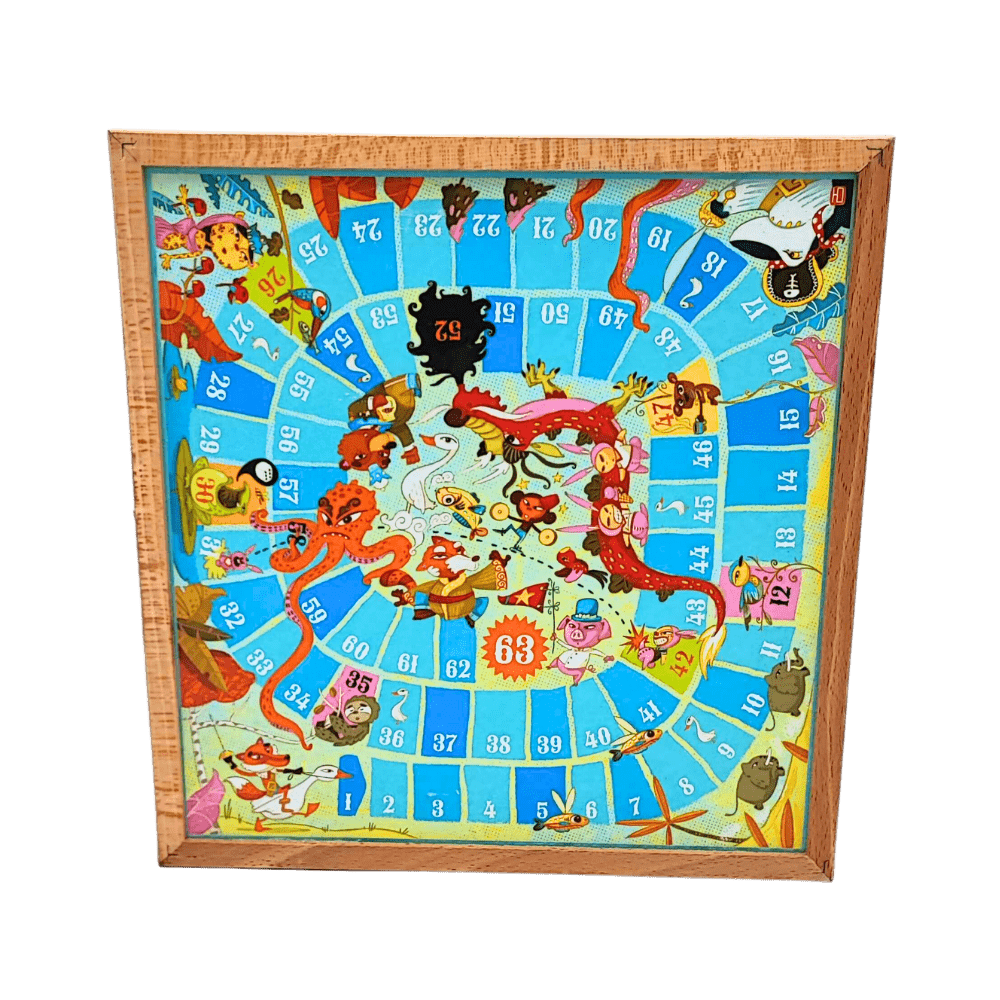 Jeux de l'oie et des petits chevaux - KIDIBAM