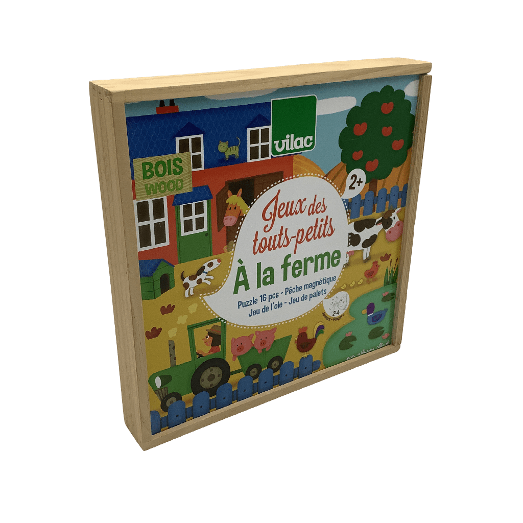 Jeux des tout - petits à la ferme - KIDIBAM