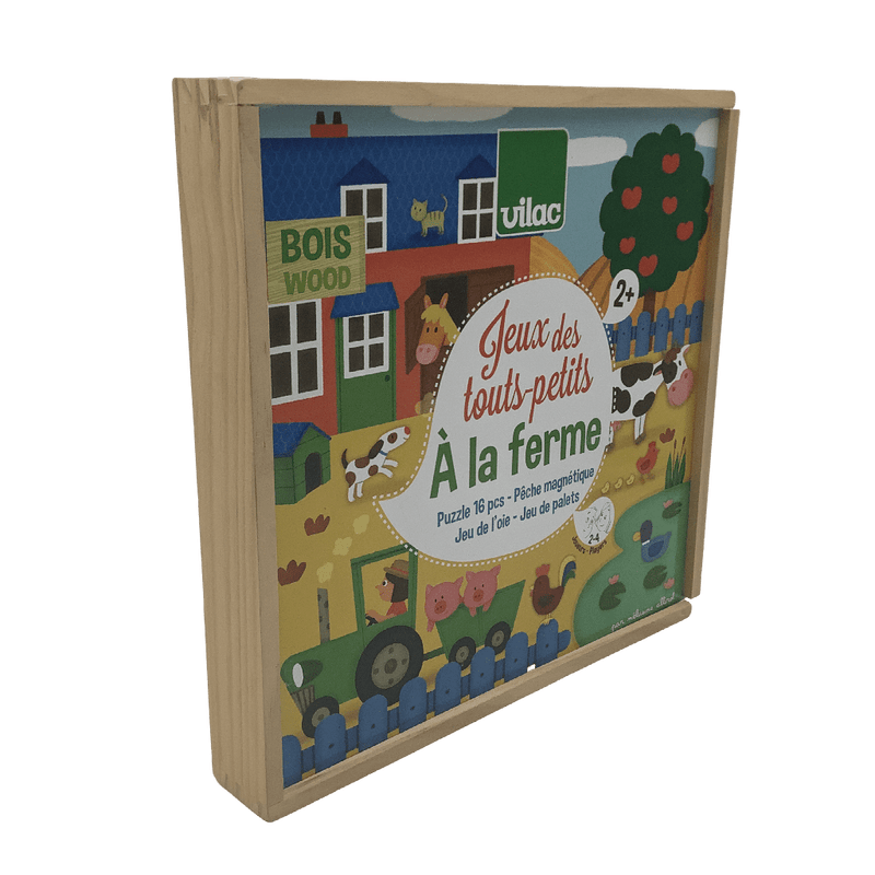 Jeux des tout - petits à la ferme - KIDIBAM