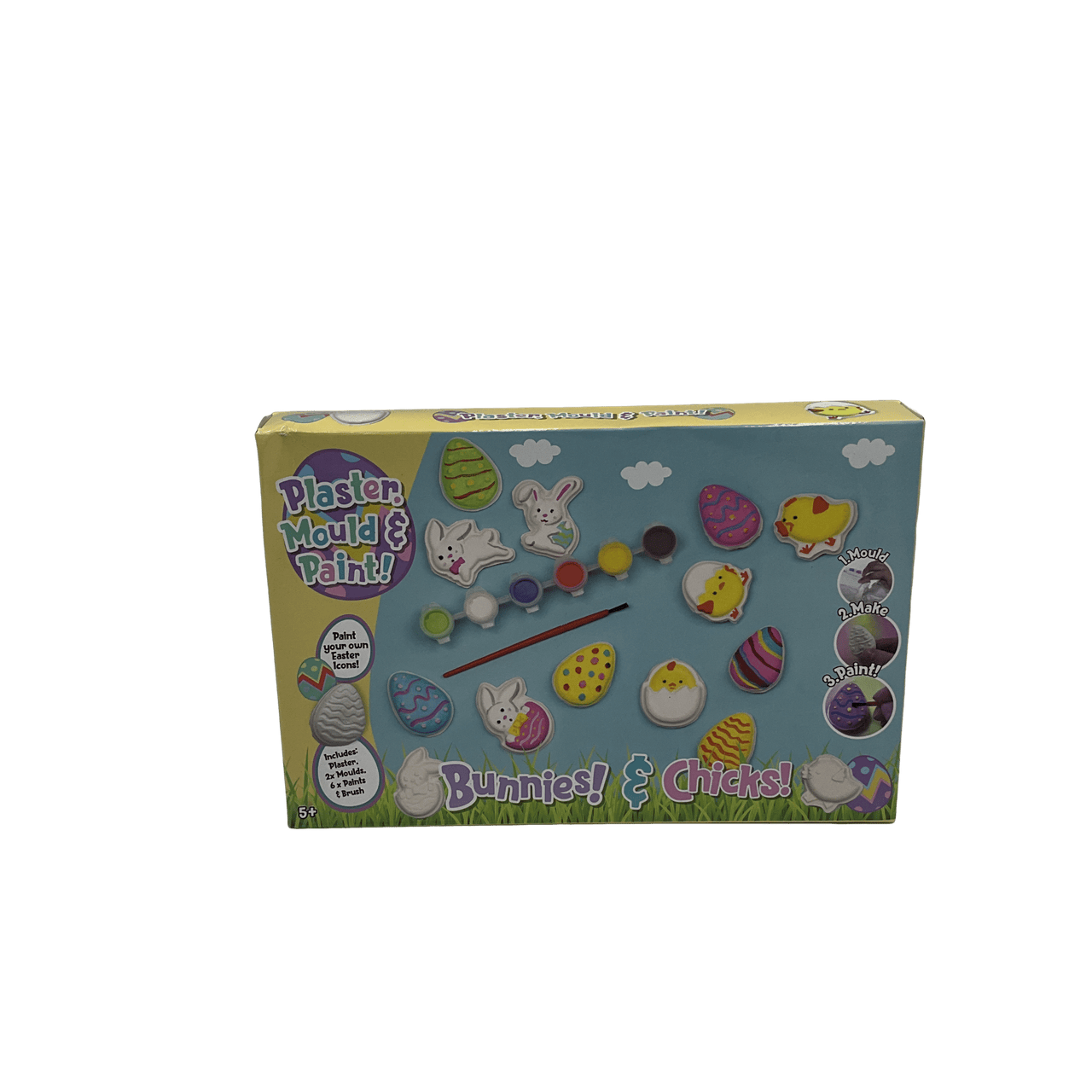 Kit Créatif Plâtre & Peinture Décoration De Pâques - KIDIBAM