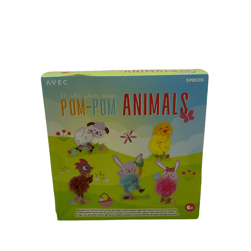 Kit création d'animaux en pompons - KIDIBAM