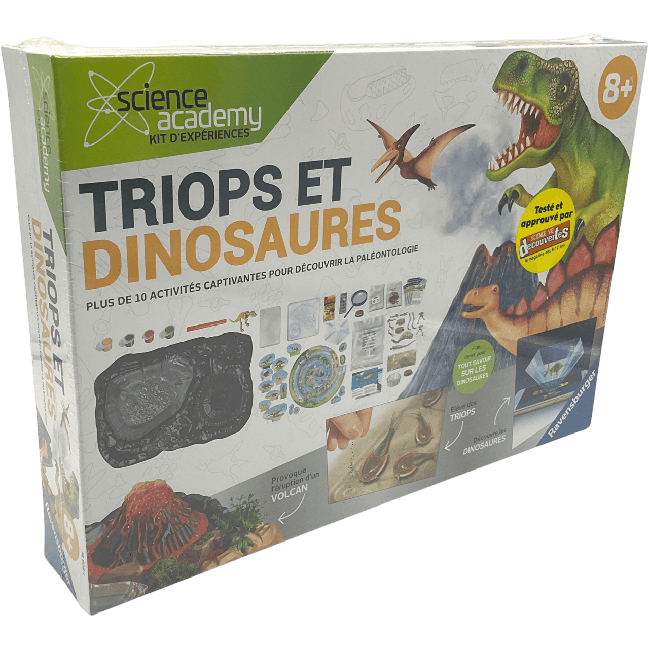 Kit d'expèriences - Triops et Dinosaures - KIDIBAM