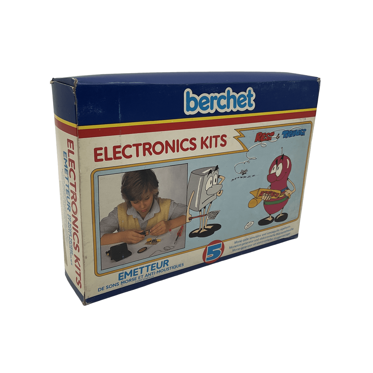 Kit électronique Emetteur de sons morse et anti - moustiques Vintage - KIDIBAM