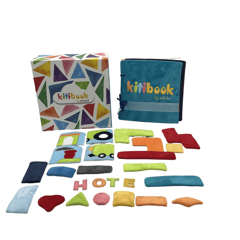 Kitibook Livre d'Éveil Montessori, Evolutif, Educatif et Personnalisable - KIDIBAM