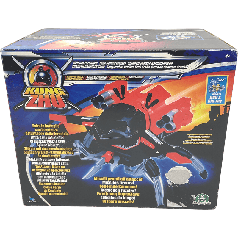 Kung Zhu Tank Spider Walker en forme d'araignée de combat Zhu Zhu Pets - KIDIBAM