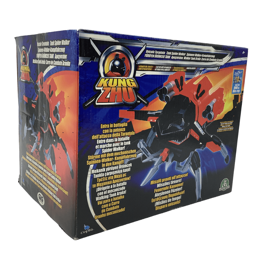 Kung Zhu Tank Spider Walker en forme d'araignée de combat Zhu Zhu Pets - KIDIBAM