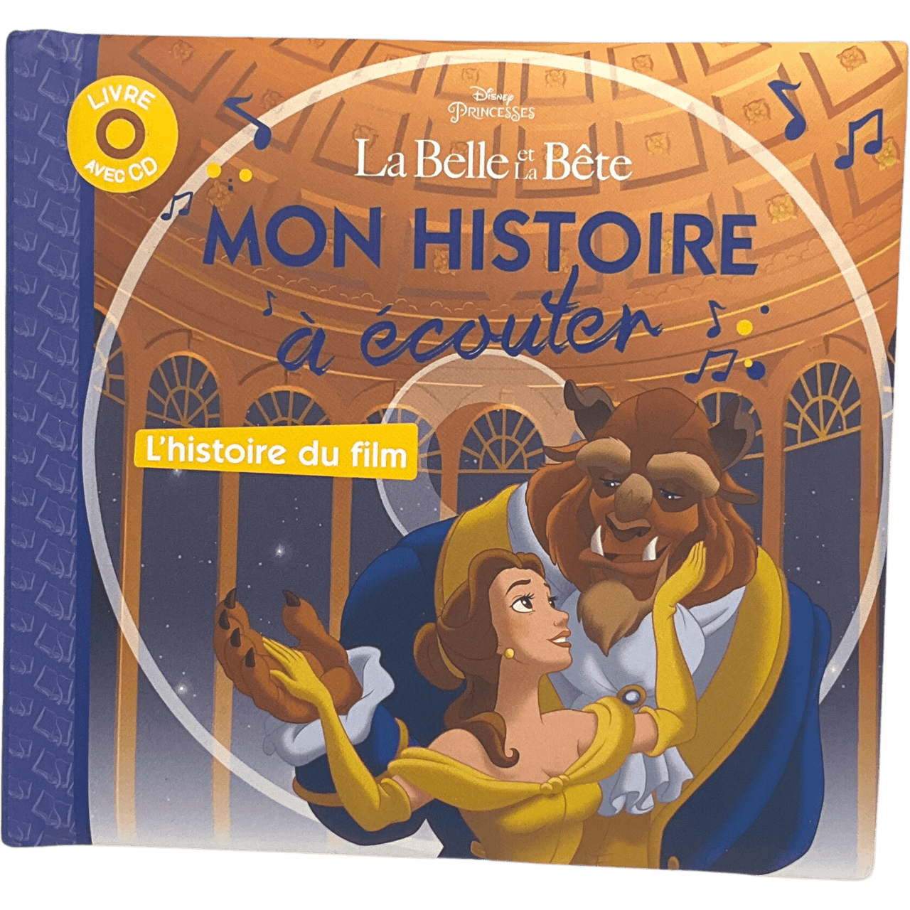 La Belle Et La Bete, Mon Petit Livre CD - KIDIBAM