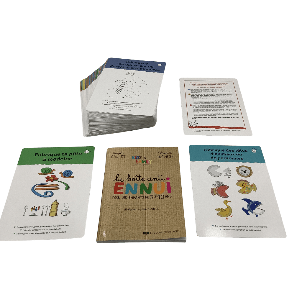 La boîte anti - ennui pour les enfants de 3 à 10 ans - KIDIBAM