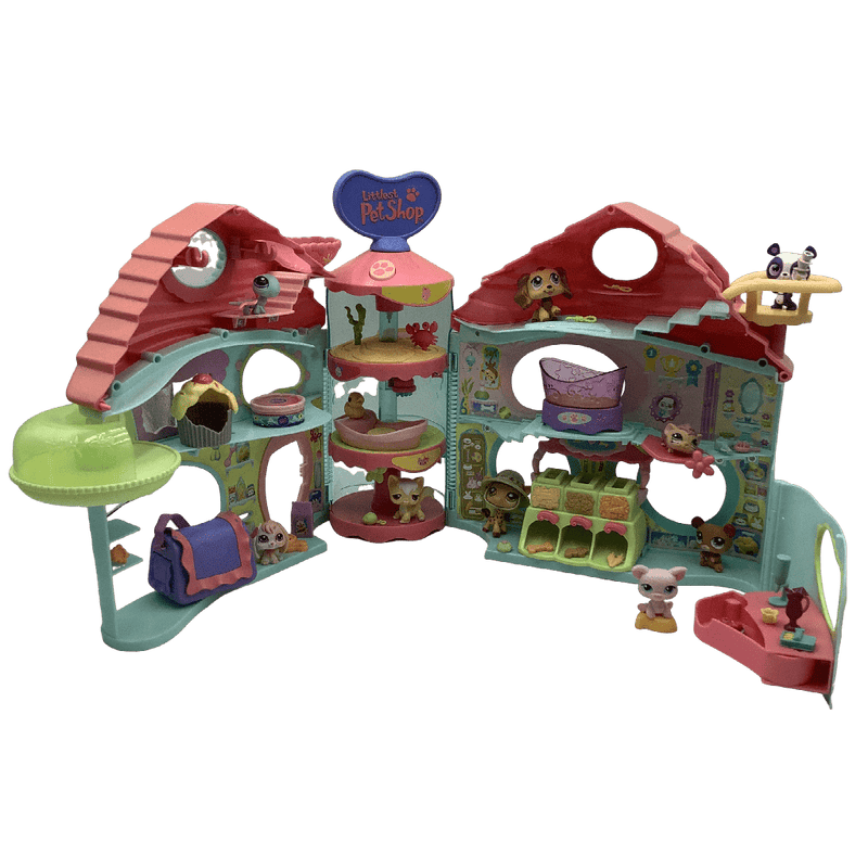 La ménagerie et 9 figurines Littlest Pet Shop - KIDIBAM
