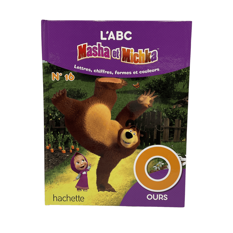 L'ABC Masha et Michka - Lettres chiffres formes et couleurs - Ours N°16 - KIDIBAM