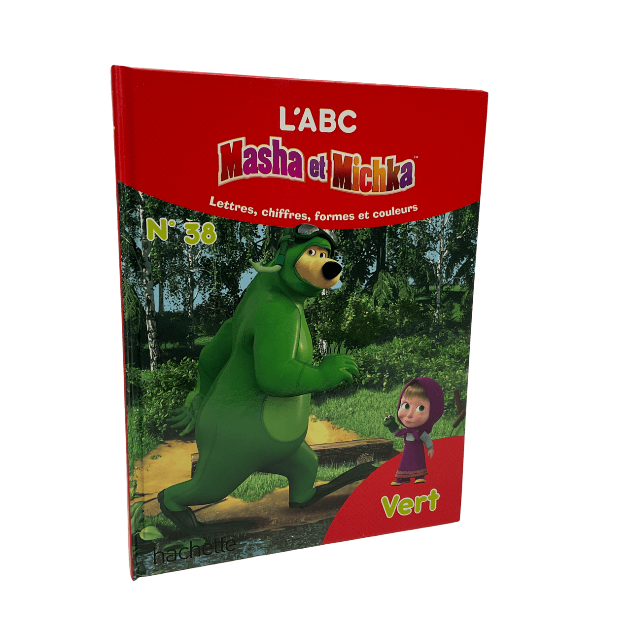 L'ABC Masha et Michka - N°38 - Vert - KIDIBAM