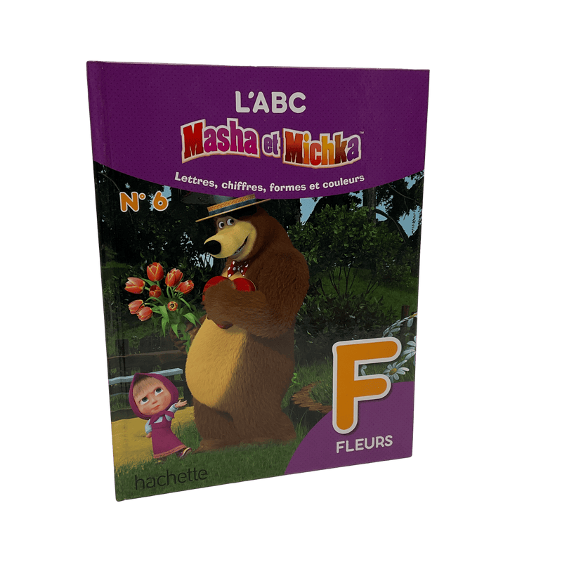 L'ABC Masha et Michka - N°6 - Fleurs - KIDIBAM