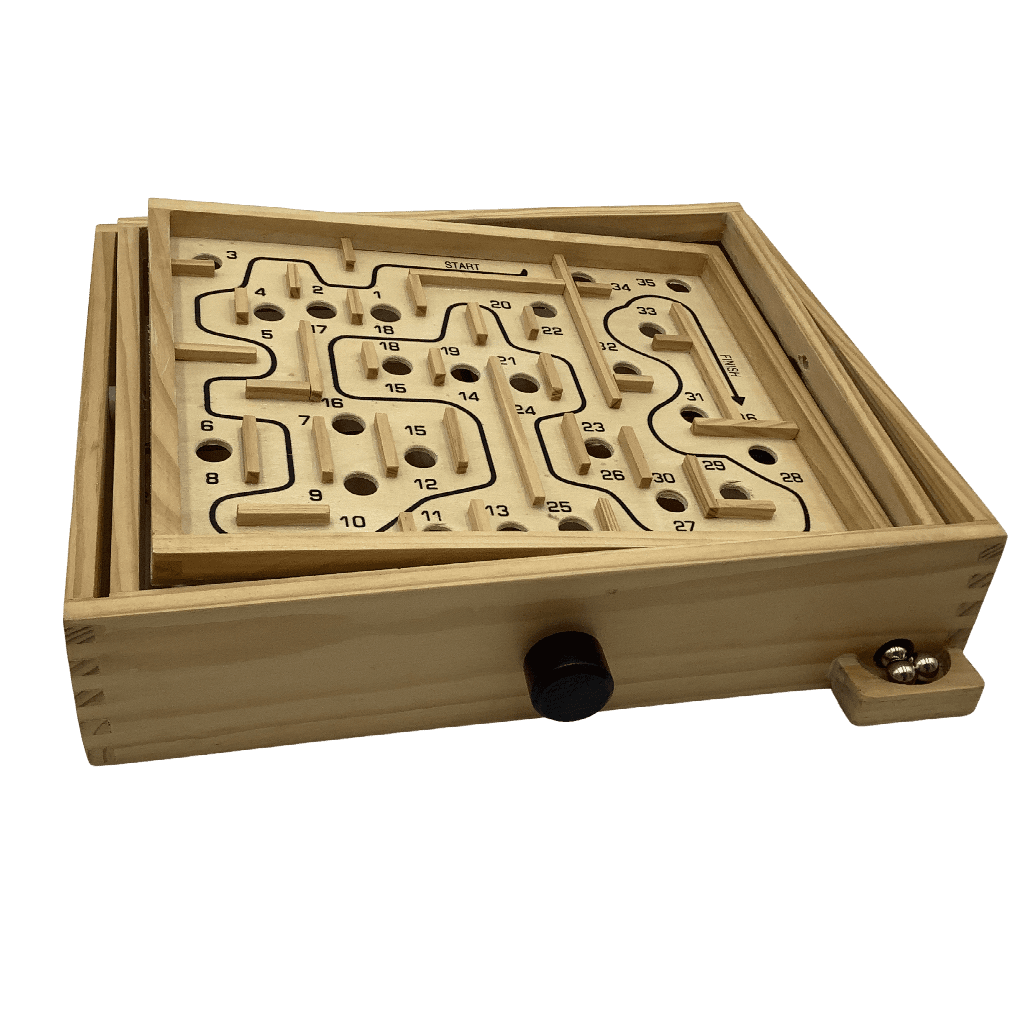 Labyrinthe en bois à billes - KIDIBAM