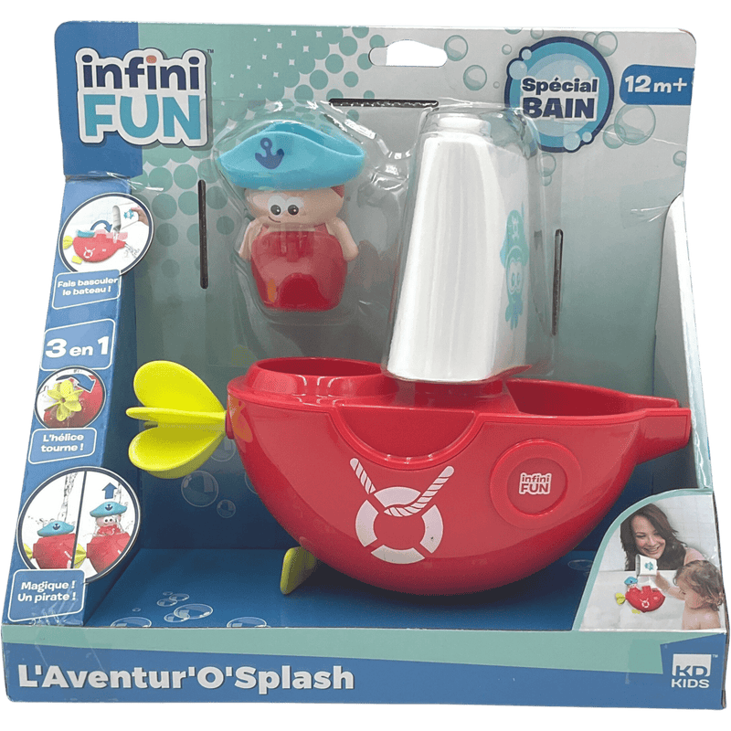 L'Aventur'o'Splash - jouet de bain - KIDIBAM