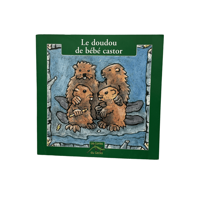 Le doudou de bébé castor - KIDIBAM