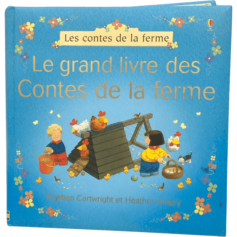 Le grand livre des Contes de la ferme - KIDIBAM