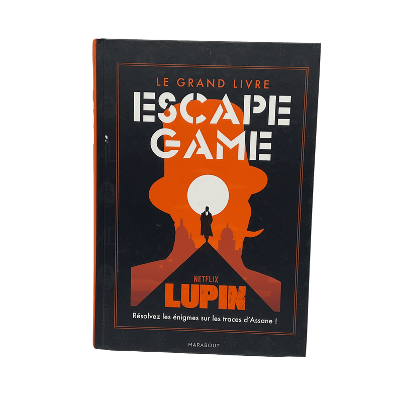 Le grand livre Escape Game Lupin - KIDIBAM