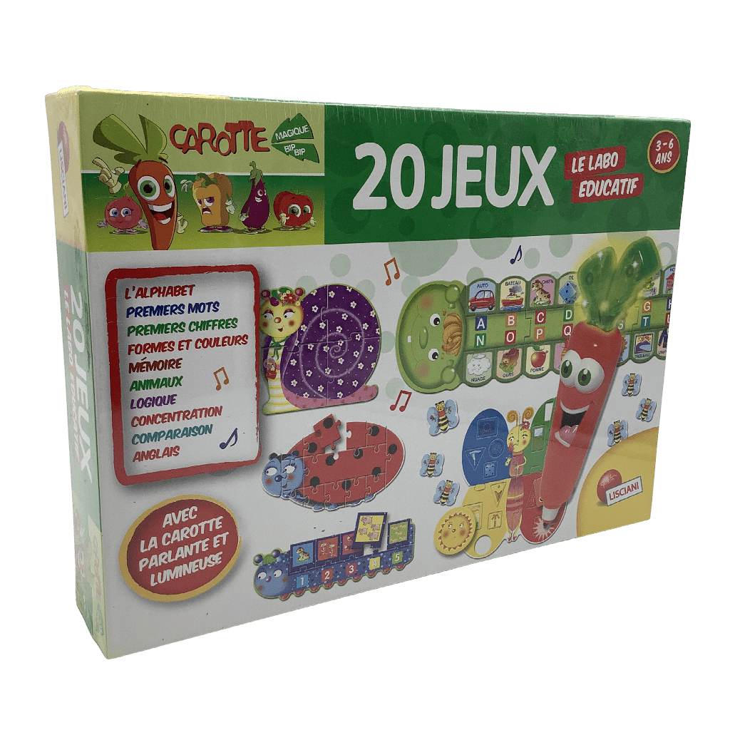 Le Labo Educatif 20 Jeux - KIDIBAM