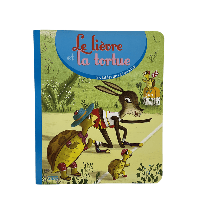 Le lièvre et la tortue - Les fables de la fontaine - KIDIBAM