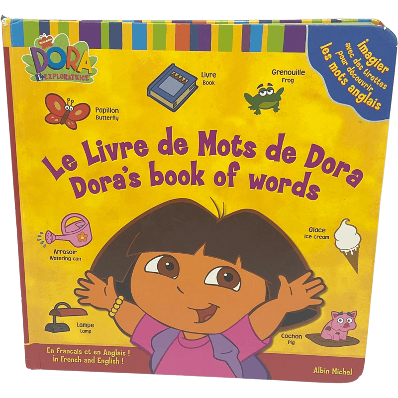 Le livre bilingue de mots de Dora - KIDIBAM