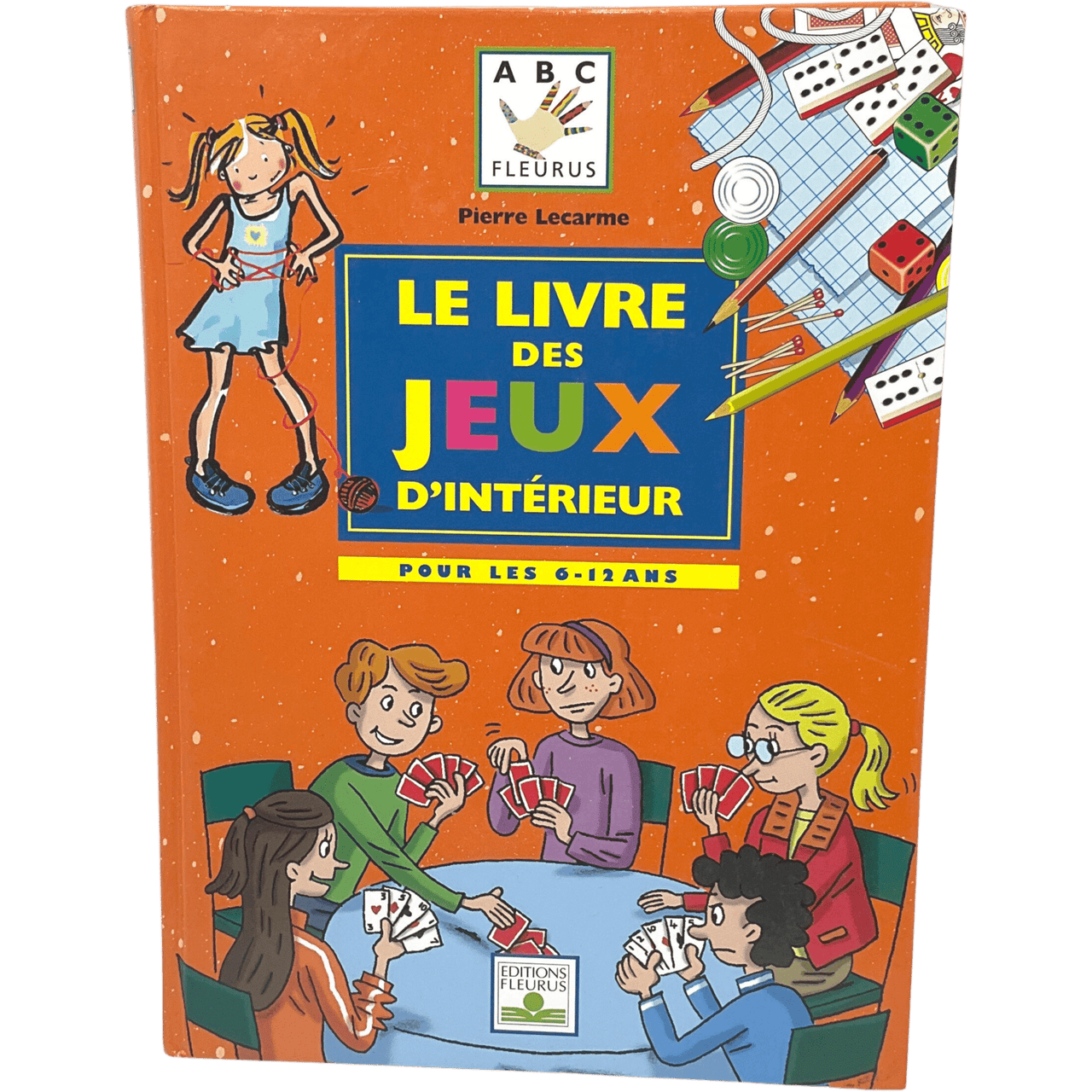 Le livre des jeux d'intérieur - KIDIBAM