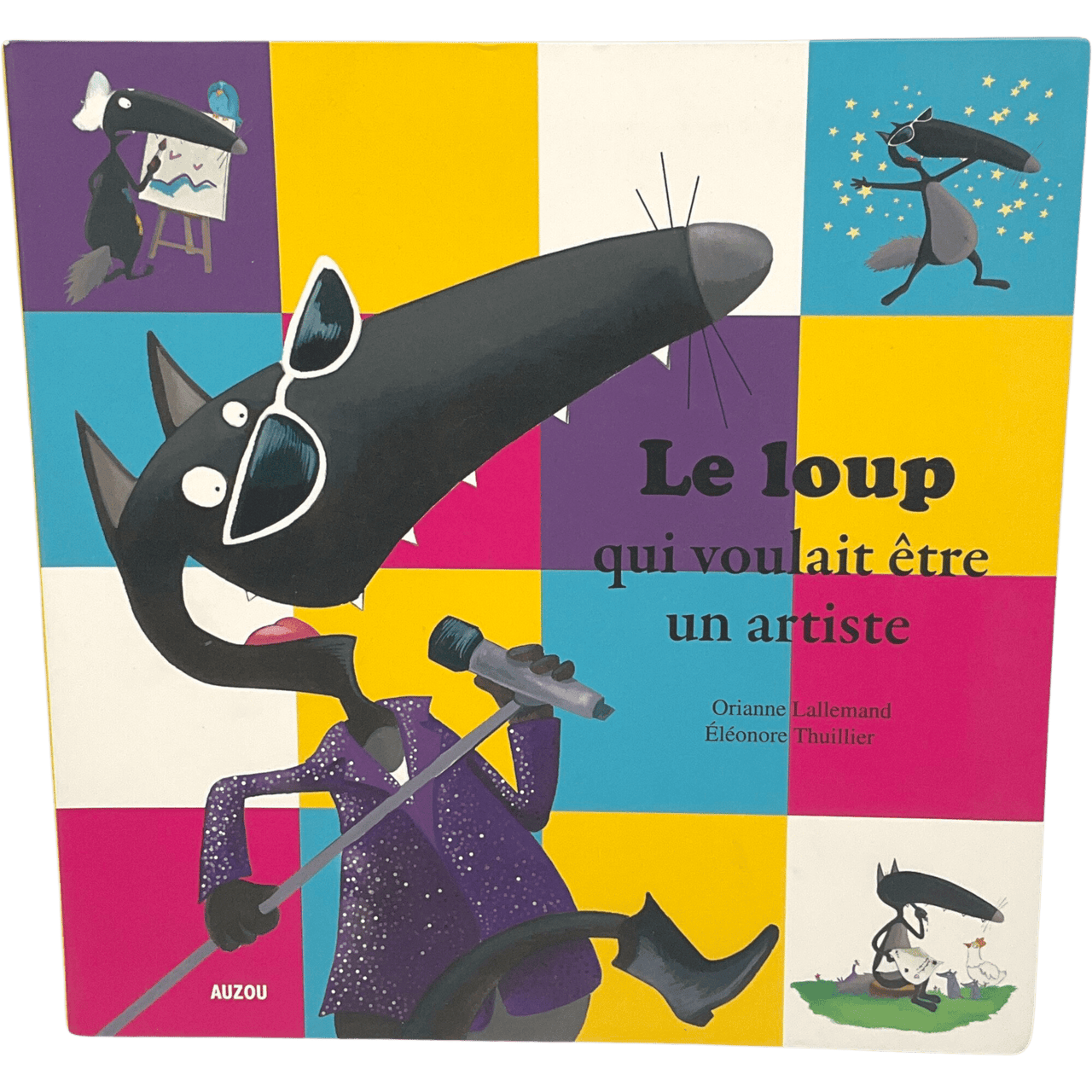 Le loup qui voulait être un artiste - KIDIBAM