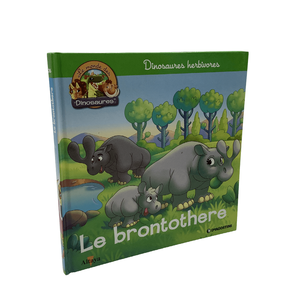 Le monde des dinosaures - Le brontothère - KIDIBAM