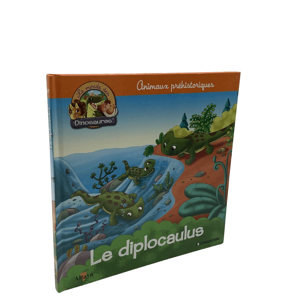 Le monde des dinosaures - Le diplocaulus - KIDIBAM