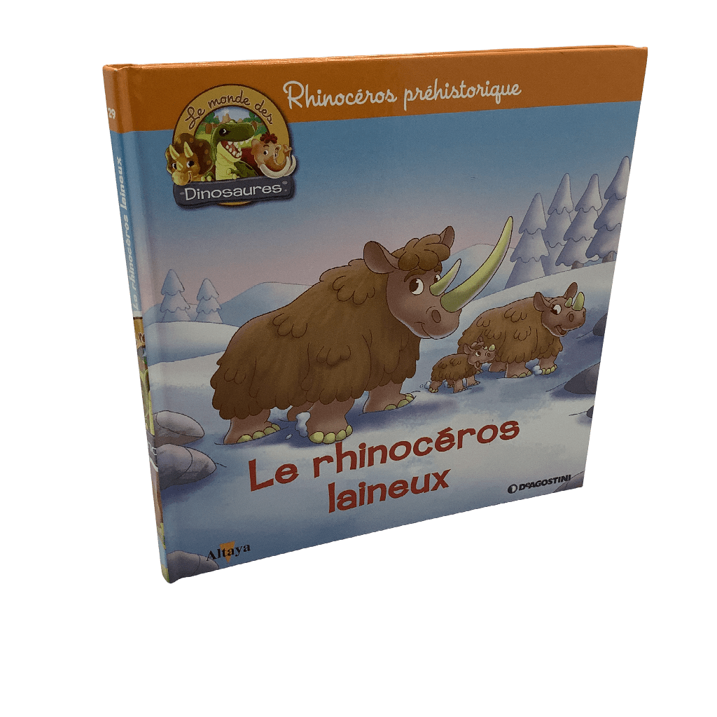 Le monde des dinosaures - Le rhinocéros laineux - KIDIBAM