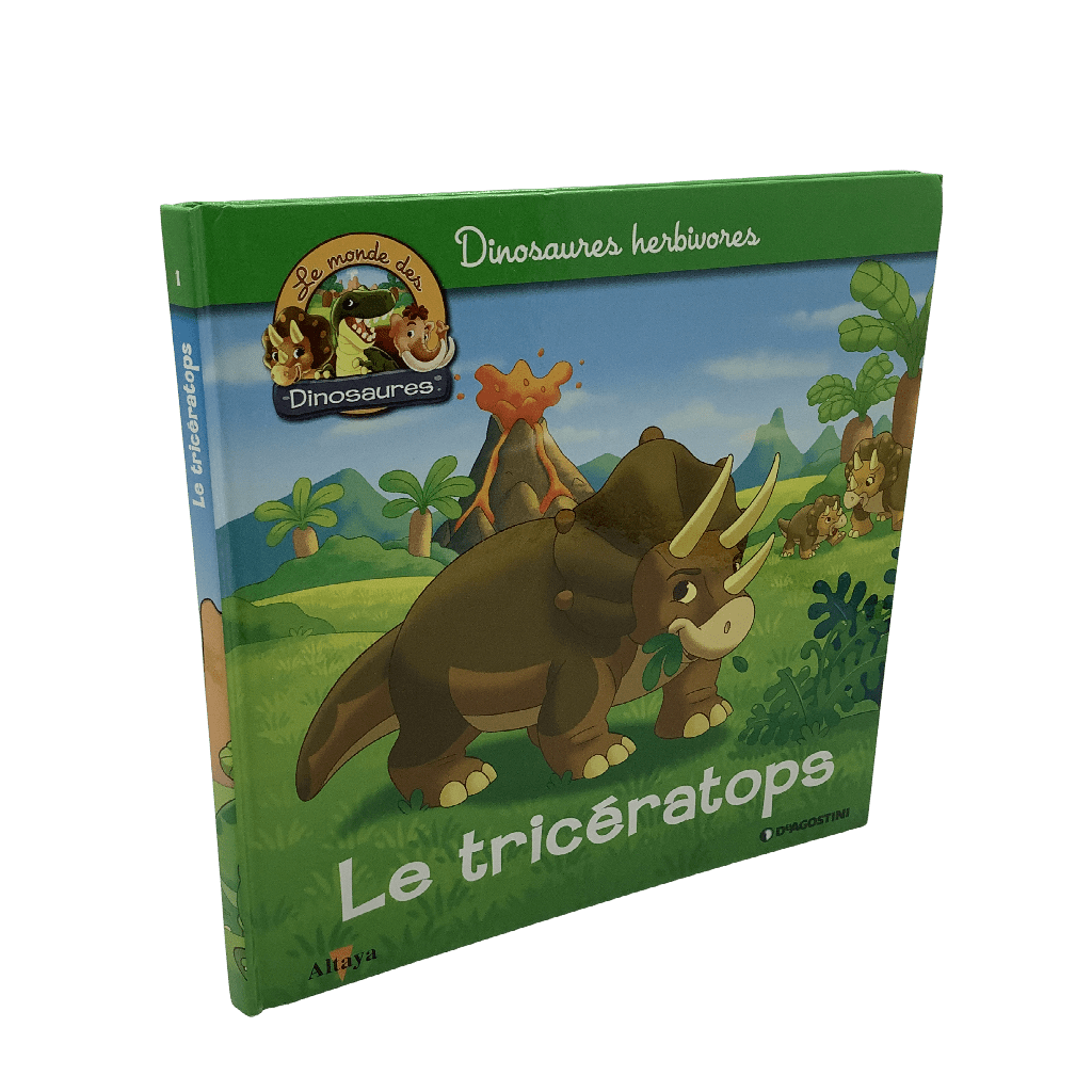 Le monde des dinosaures - Le tricératops - KIDIBAM