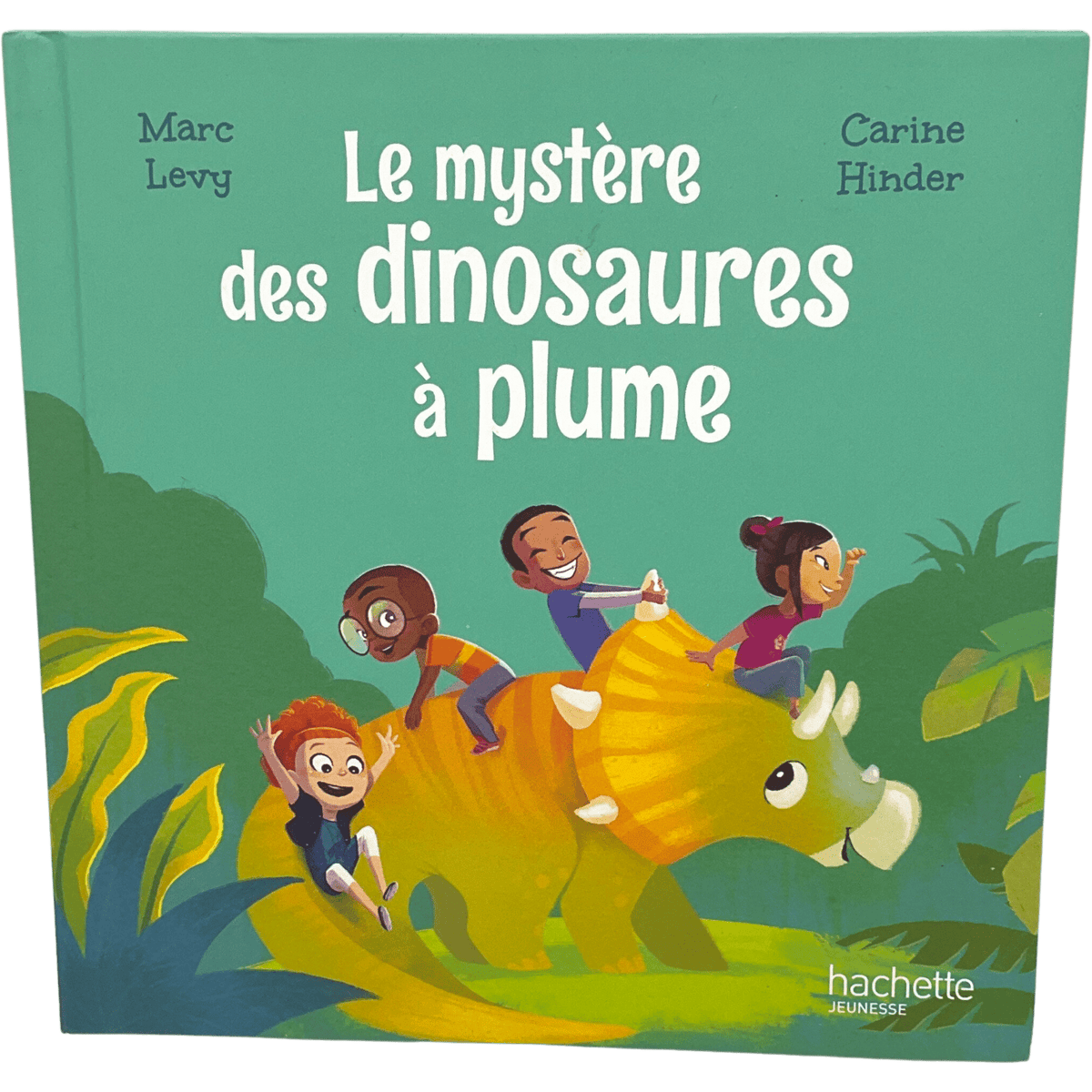 couverture de : Le mystere des dinosaures a plume - Collection Le club de...