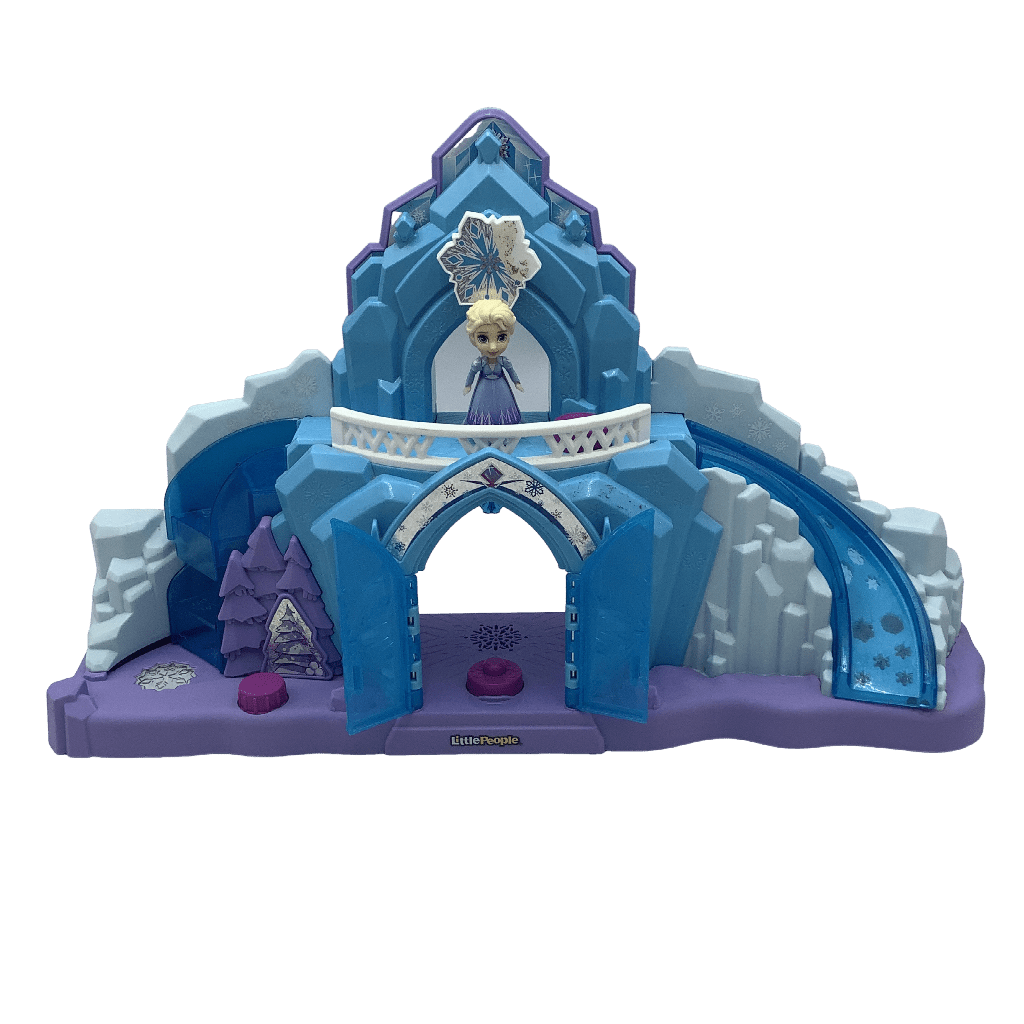Le Palais de Glace d'Elsa Little People - KIDIBAM