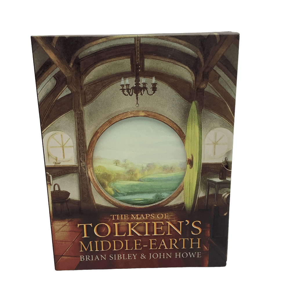 Le seigneur des anneaux - La carte de la terre du milieu (en Anglais) - KIDIBAM