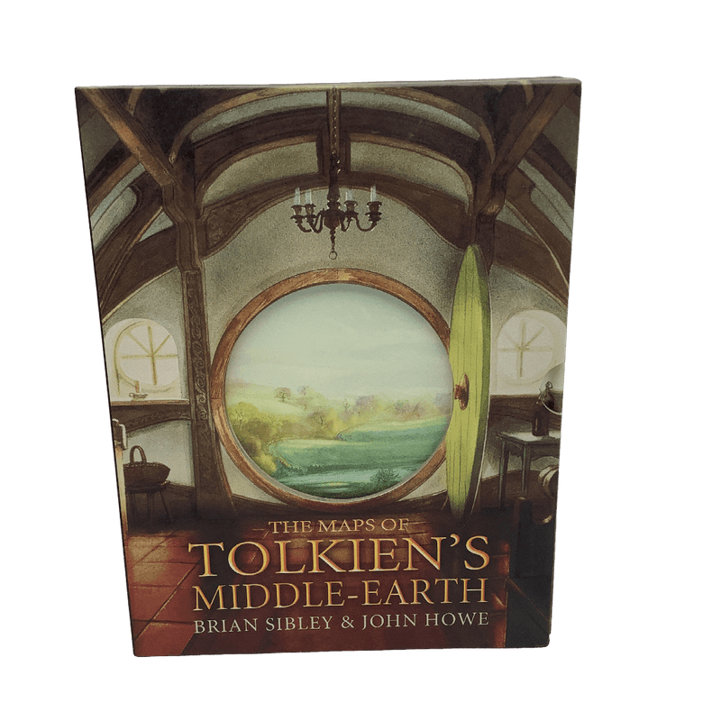 Le seigneur des anneaux - La carte de la terre du milieu (en Anglais) - KIDIBAM