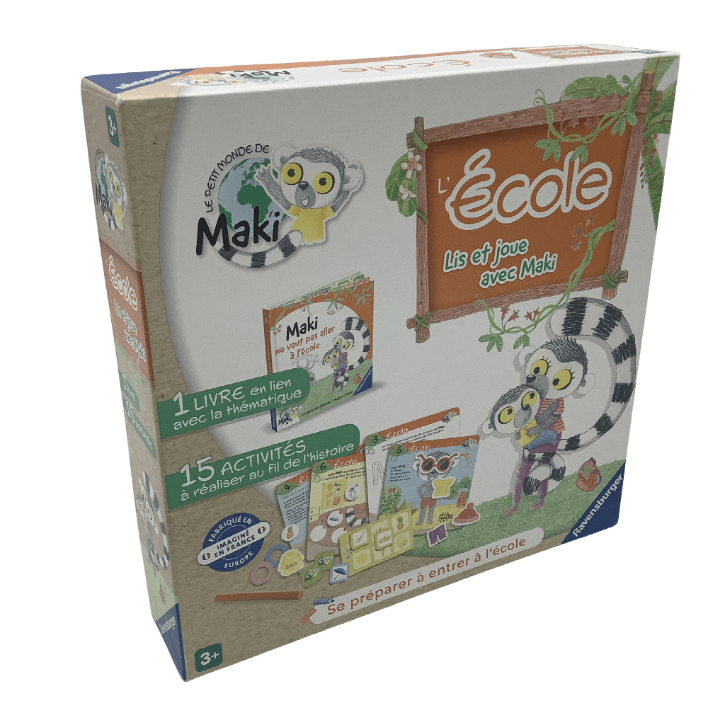 L'École Lis et joue avec Maki - KIDIBAM