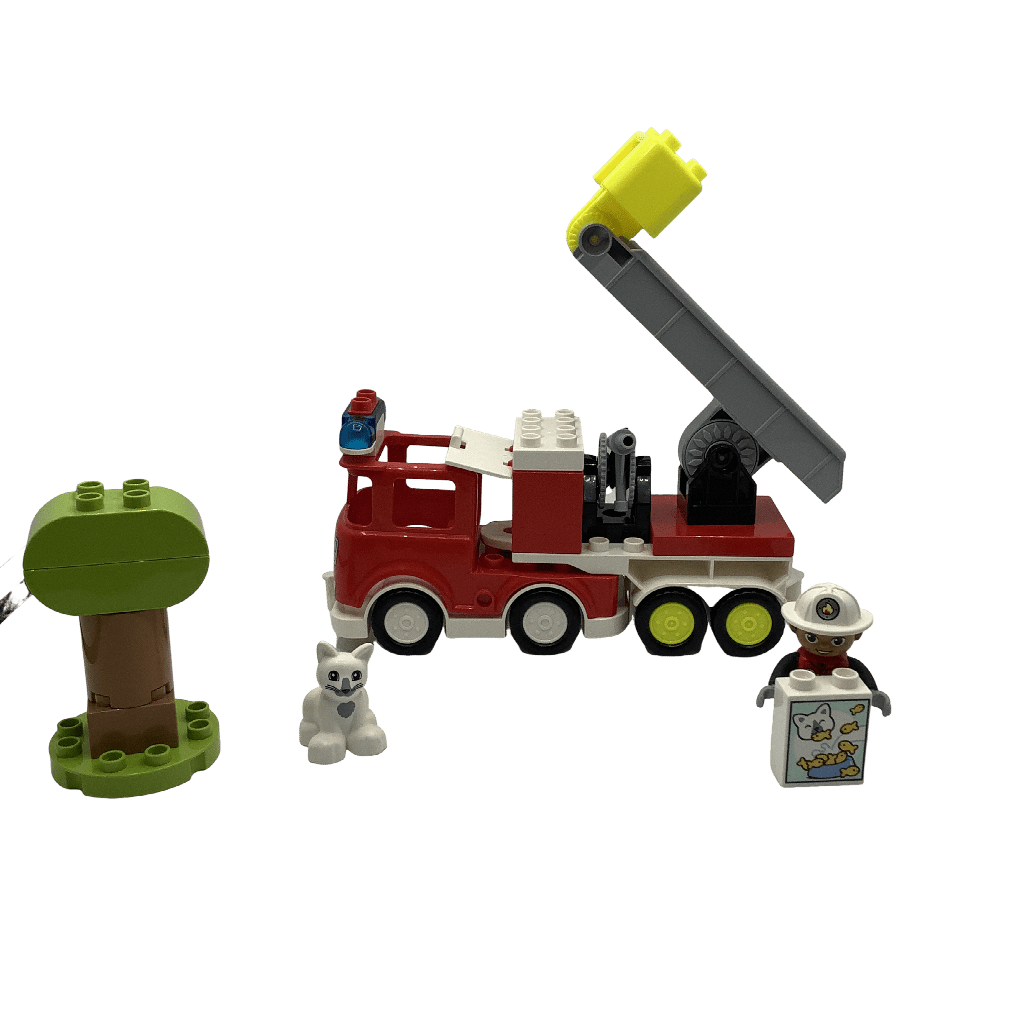 Lego Duplo - 10969 - Le Camion de Pompiers et Sauvetage des Animaux. - KIDIBAM