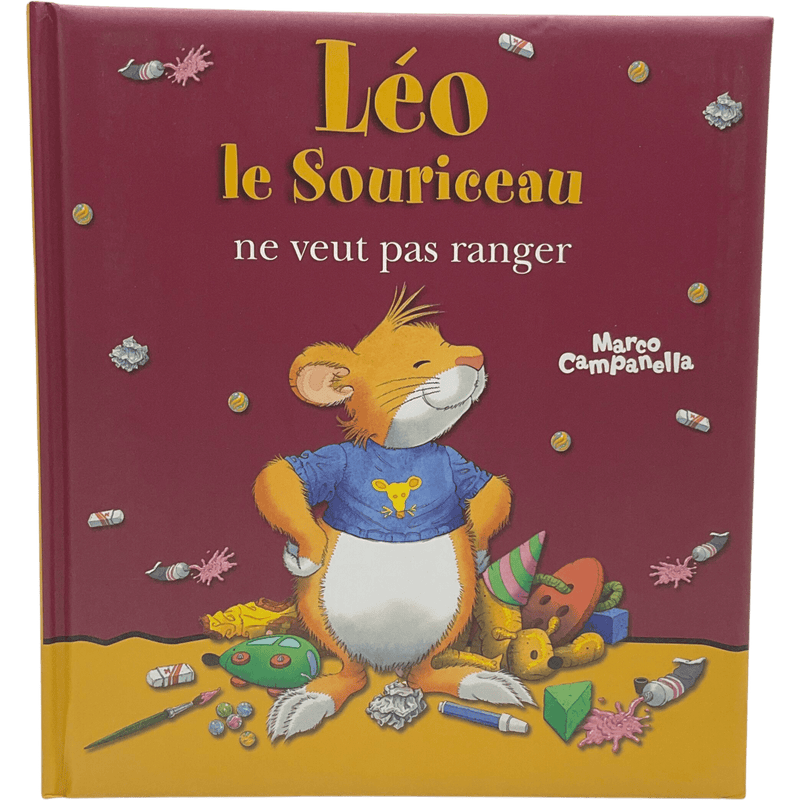 Léo Le Souriceau Ne Veut Pas Ranger - KIDIBAM