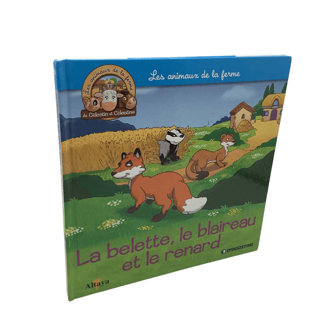 Les animaux de la ferme - La belette, le blaireau et le renard - KIDIBAM