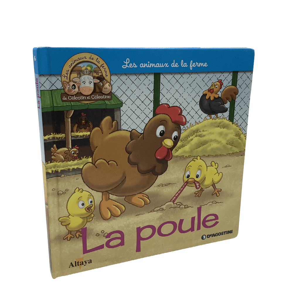 Les animaux de la ferme - La poule - KIDIBAM