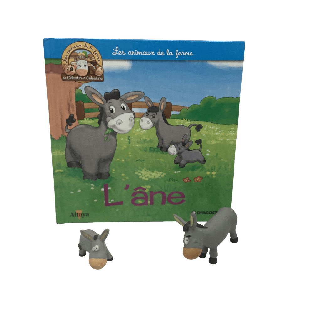 Les animaux de la ferme - L'Âne - KIDIBAM