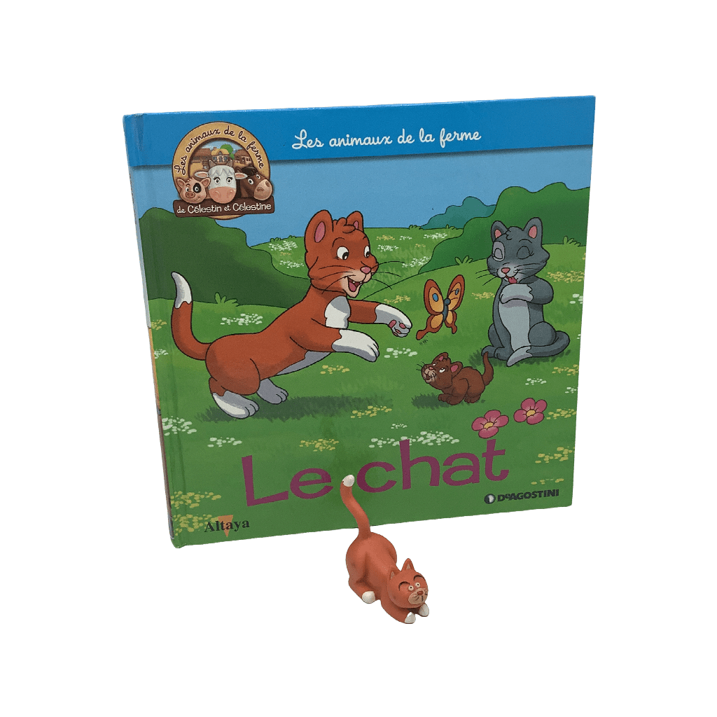 Les animaux de la ferme - Le chat - KIDIBAM