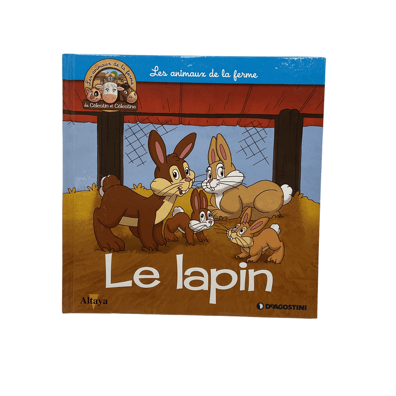 Les animaux de la ferme - Le lapin - KIDIBAM