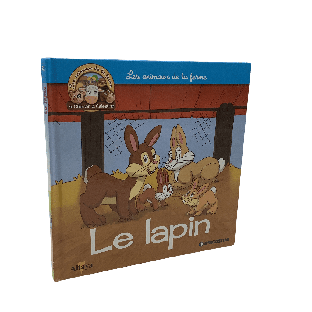 Les animaux de la ferme - Le lapin - KIDIBAM